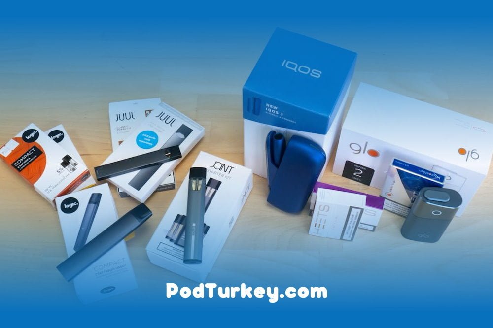 PodTurkey sitemizde Juul ve iQos modelleri stoklarımızda